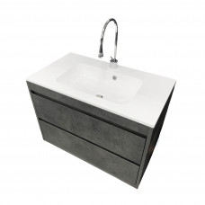 Тумба подвесная ADAMANT Sonata 80 Чикаго с умывальником Frate 80