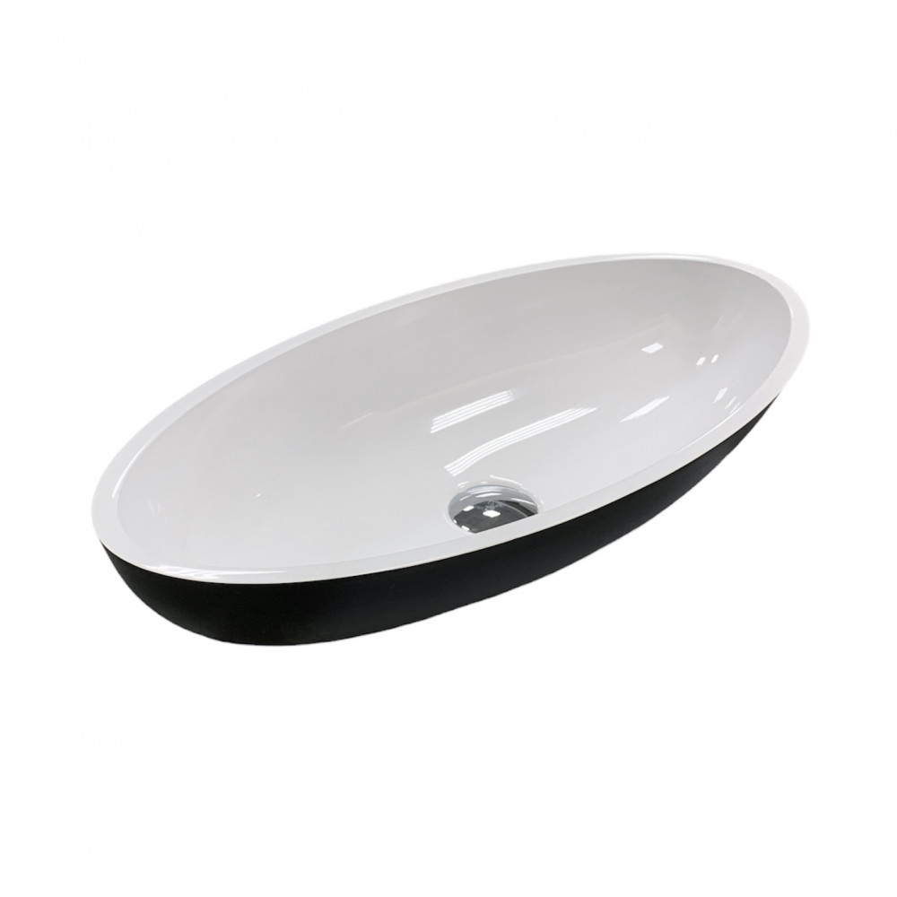 Умивальник Adamant Andere New Black\White glossy