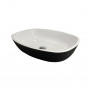 Умивальник Adamant Amarant Black\White glossy