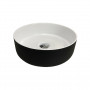 Умивальник Adamant Arena New Black\White glossy