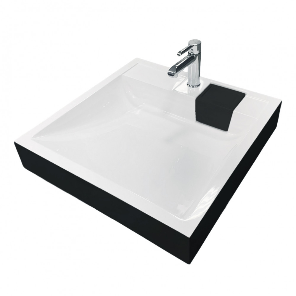 Умивальник Adamant Washer New Black/White Glossy