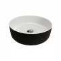 Умивальник Adamant Arena New Black\White glossy