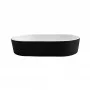 Умивальник Adamant Beste New Black\White glossy